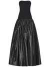 Coperni Strapless Princess Dress Side Pockets