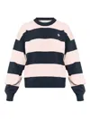 Coperni Striped Sweater In Pink