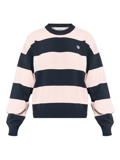 Coperni Striped Sweater In Pink