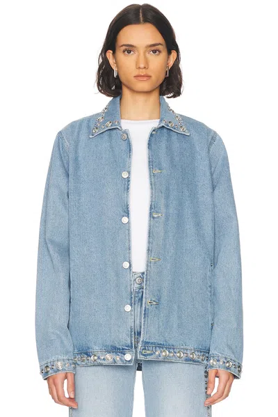 COPERNI STUDDED DENIM JACKET