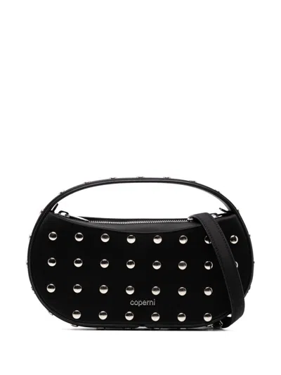 Coperni Studded Small Sound Swipe Bag In Black