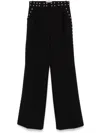 Coperni Studded Tailored Trousers In Black