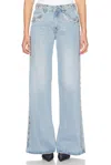 Coperni Rigid Mid-rise Straight-leg Jeans In Blue Washed
