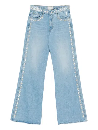 Coperni Studs-embellishment Jeas In Blue