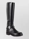 Coperni Stylish Knee-high Ankle Boots Buckle Detail In Black