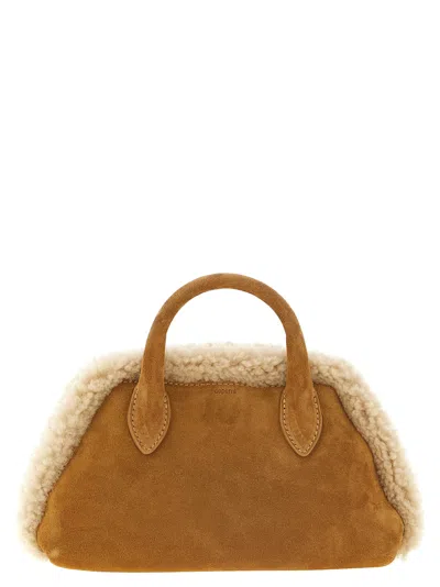 Coperni Suede Belt Bag In Camel