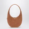 Coperni Oval Shape Suede Leather Swipe Bag