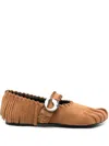 Coperni Suede Pumps In Brown