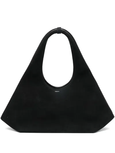 Coperni Suede Tote Bag In Pattern