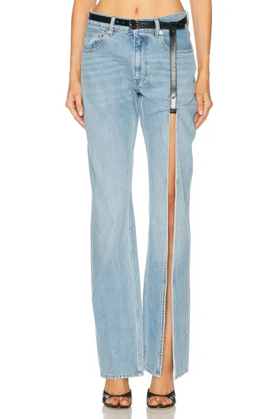 Coperni Light Blue Denim Jeans For Women
