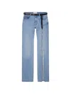 Coperni Suspended-panel Jeans In Blue