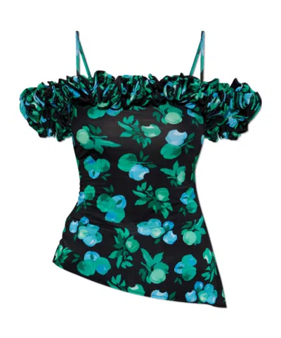 COPERNI FLORAL-PRINT BLOUSE