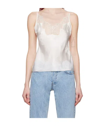 Coperni Suspender Top In White