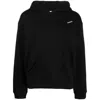 Coperni Logo-print Jersey Hoodie In Black