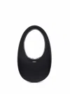 Coperni Oval Calfskin Shoulder Bag With Cut-out Handle