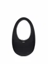 Coperni Oval Calfskin Shoulder Bag With Cut-out Handle