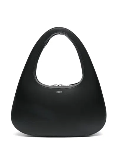 Coperni Women Swipe Baguette Leather Shoulder Bag In Multicolor
