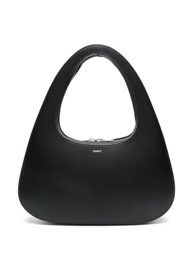 COPERNI COPERNI SWIPE BAGUETTE LEATHER SHOULDER BAG