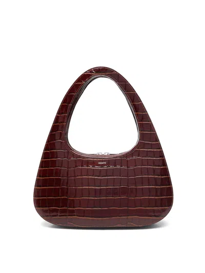COPERNI SWIPE BAGUETTE LEATHER SHOULDER BAG
