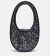 Coperni Swipe Crystal-embellished Tote Bag