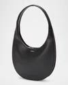 Coperni Swipe Double-gusset Leather Shoulder Bag
