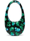 Coperni Swipe Floral-print Shoulder Bag