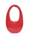 Coperni Tote Swipe Mini Aus Glas In Red