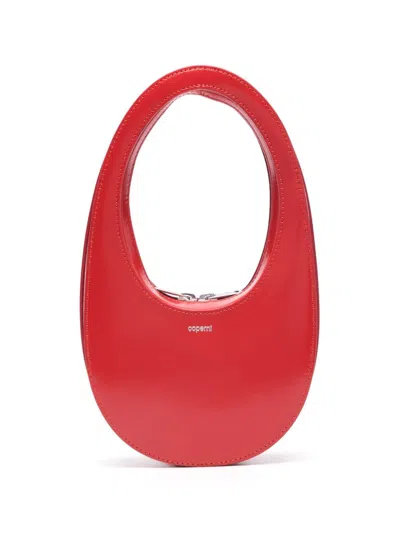 Coperni Tote Swipe Mini Aus Glas In Red