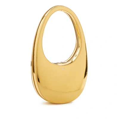 Coperni Swipe Handbag In Golden