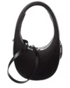 Coperni Small Swipe Leather Crossbody Bag In Black
