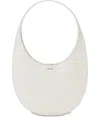Coperni Double Gusset Swipe Bag - Leather - White