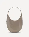 Coperni Medium Curved Shoulder Bag With Top Handle In Brown