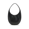 Coperni Medium Soft Swipe Zip-top Shoulder Bag In Black