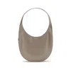 Coperni Medium Curved Shoulder Bag With Top Handle In Brown