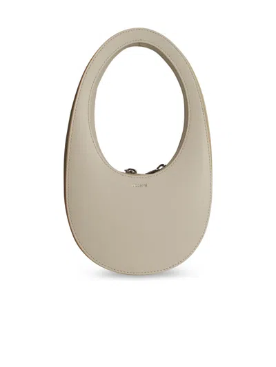 Coperni 'swipe' Mini Bag In White Leather Women