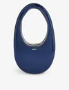 Coperni Womens Blue Swipe Mini Leather Cross-body Bag In Blue