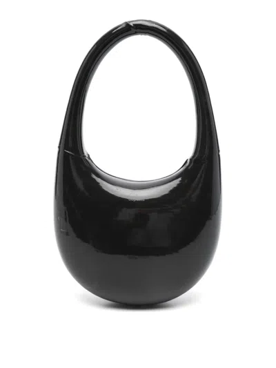 Coperni Swipe Shoulder Bag In Black