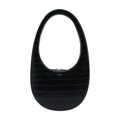 Coperni Swipe Shoulder Bag In Black