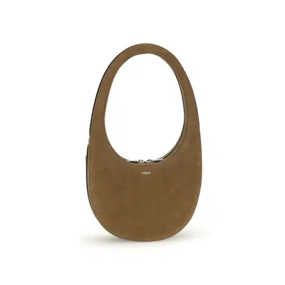 Coperni Swipe Shoulder Bag In Brown