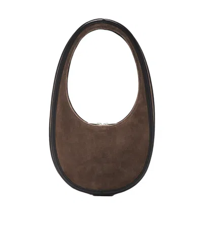 Coperni Swipe Shoulder Bag In Brown