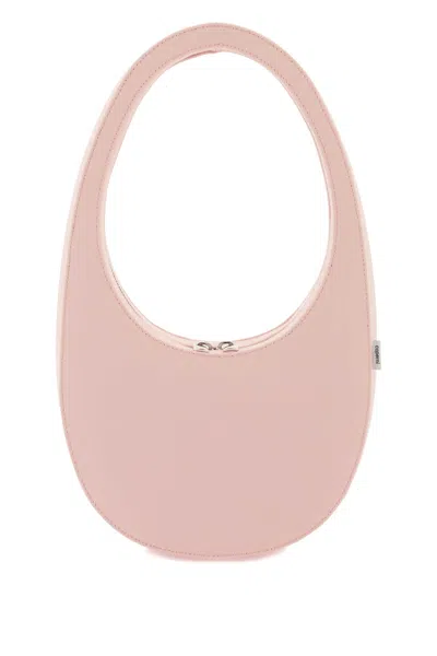 Coperni Swipe Shoulder Bag In Light Pink (pink)