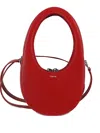 Coperni Mini Swipe Shoulder Bag In Red