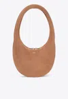 Coperni Women Swipe Suede Leather Crossbody Bag
