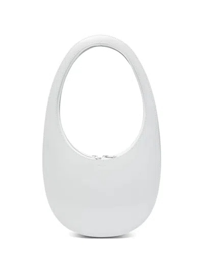 Coperni Swipe Tote Bag In White