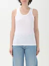 Coperni T-shirt  Woman Color White In White