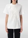 Coperni Floral Embellished Round Neck T-shirt