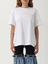 Coperni T-shirt Col Rond En Coton In White