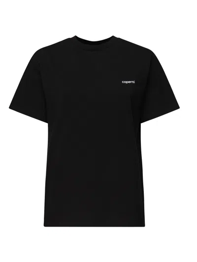 Coperni T-shirt With Logo In Black