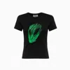 Coperni Alien Head Printed Slim Fit T-shirt In Black
