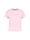 Coperni Crew Neck Fitted Silhouette Short Sleeves In Pink